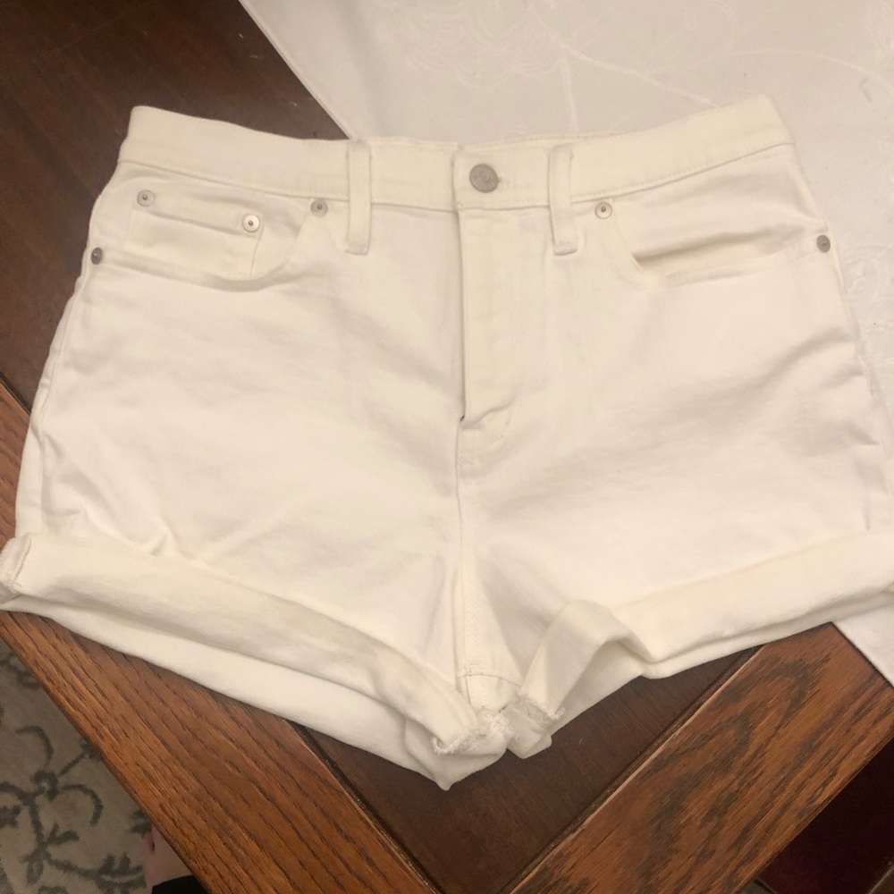 Madewell high rise shorts